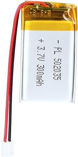 3.7V 300mAh 502035 Lipo Rechargeable ion Pack with PH2.0mm JST Connector 1pcs
