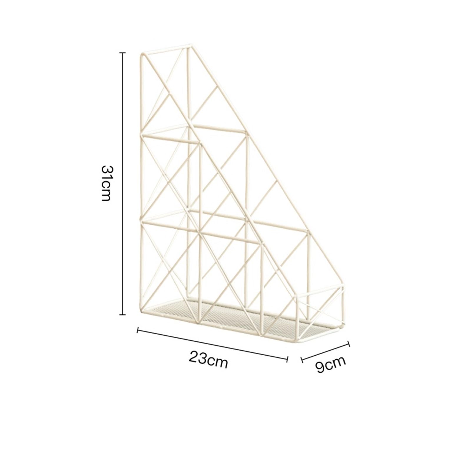 zeitungsständer Vertikaler Zeitschriftenhalter aus Eisen, Schreibtisch-Organizer, Einzelfach-Zeitschriftenablage for Zuhause, Büro, Klassenzimmer bücherregal