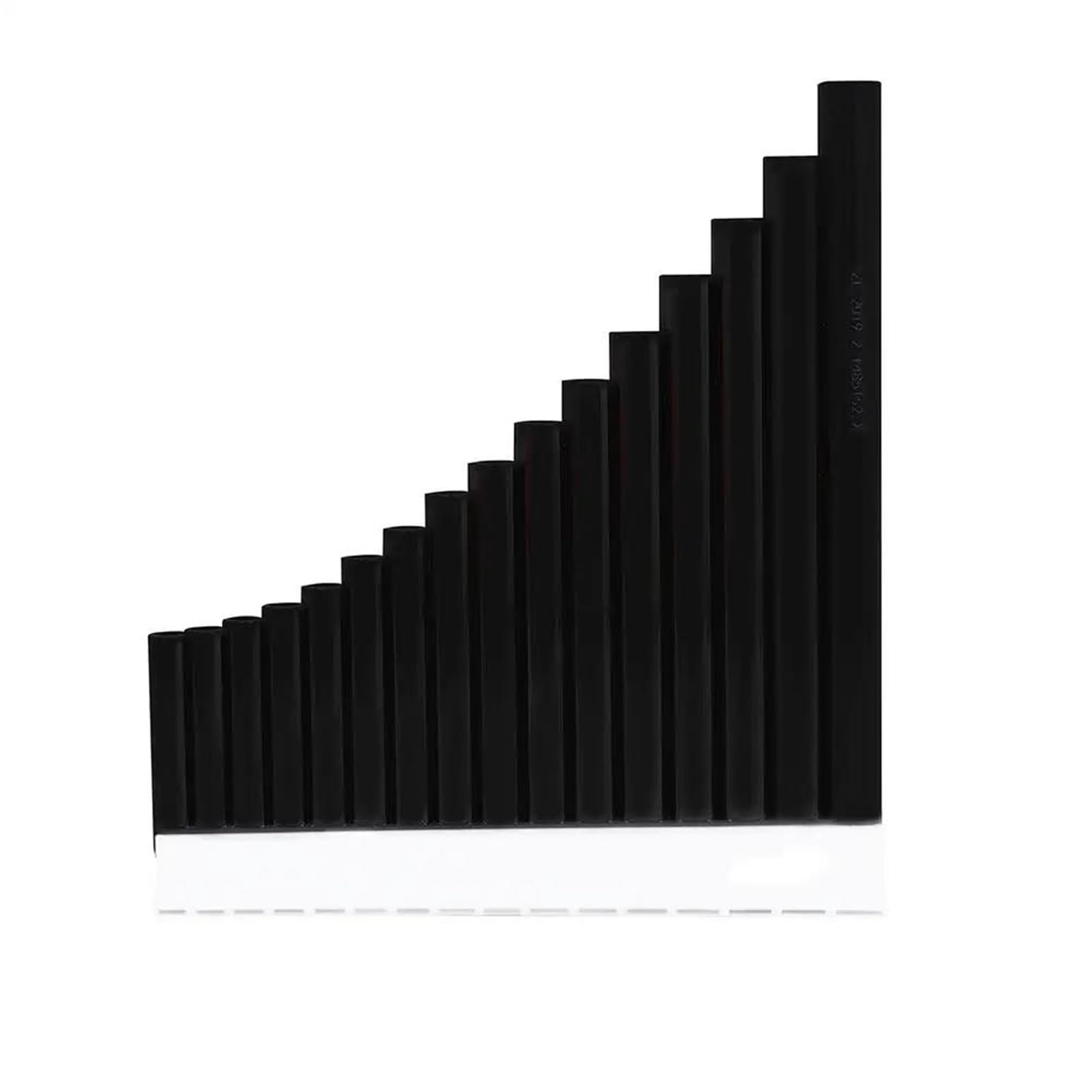 Profesjonalny Flet Pana 1 Zestaw Pan Flute Black Key 16 Panpipe Początkujący Instrument Muzyczny Przenośny Edukacyjny
