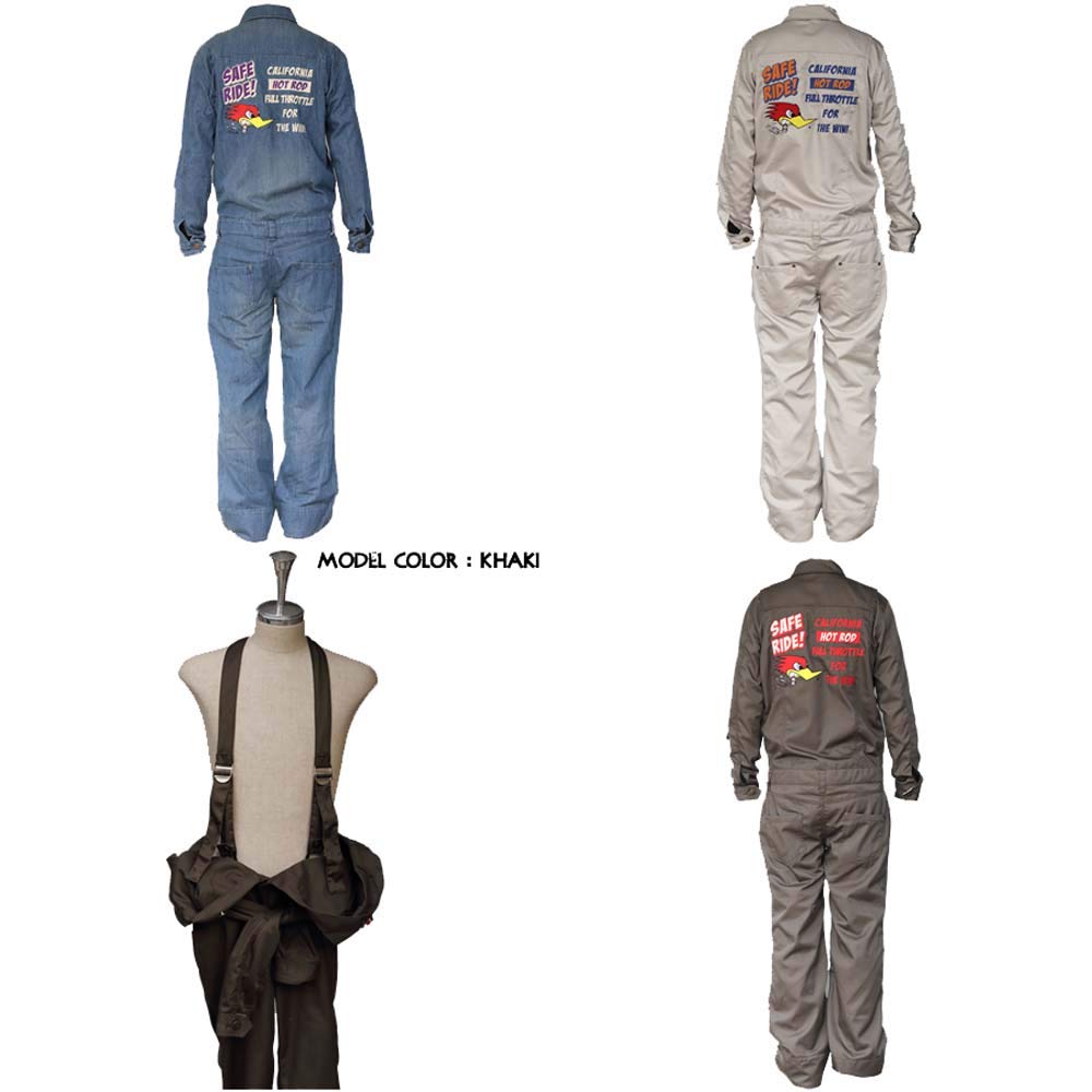 Amazon.co.jp: CLAY SMITH(クレイスミス) ツナギ HOGMATE カーキ S