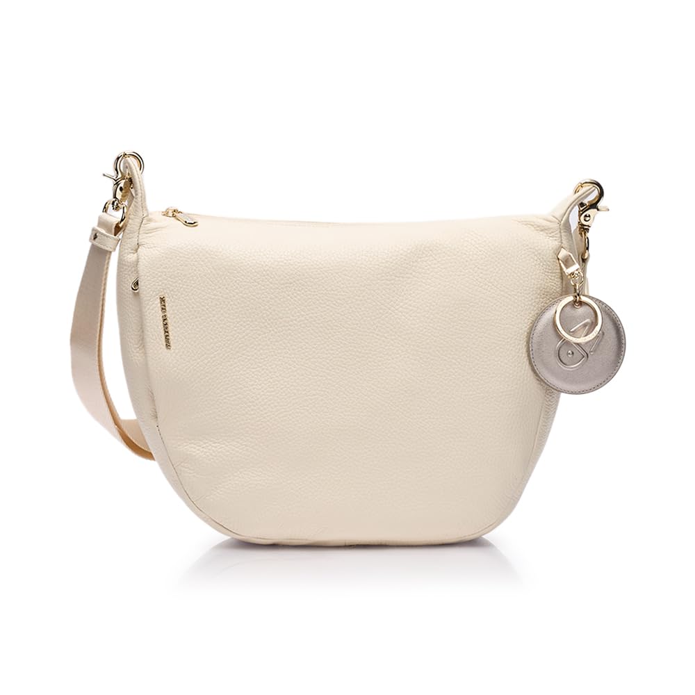 Mandarina Duck Mellow Leather Crossover Women's, Almond, Taglia Unica