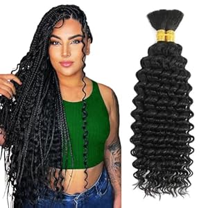 Human Braiding Hair for Boho Braids...