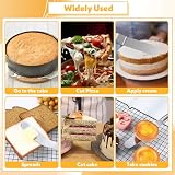 Nogeqi 2 sztuki duża paleta kątowa do tortów, stal nierdzewna, do wygładzania, srebrnych noży do tortów, tortów, tortów, tortów, tortów, do dekoracji i dekoracji