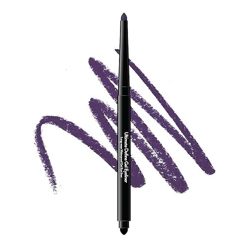 Sistar Ultimate Define - Delineador de ojos de gel de larga duración, sin manchas, aplicación suave, forro impermeable (violeta profundo)