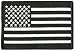 Tactical USA Flag Patch - Black & White by Gadsden and Culpeper