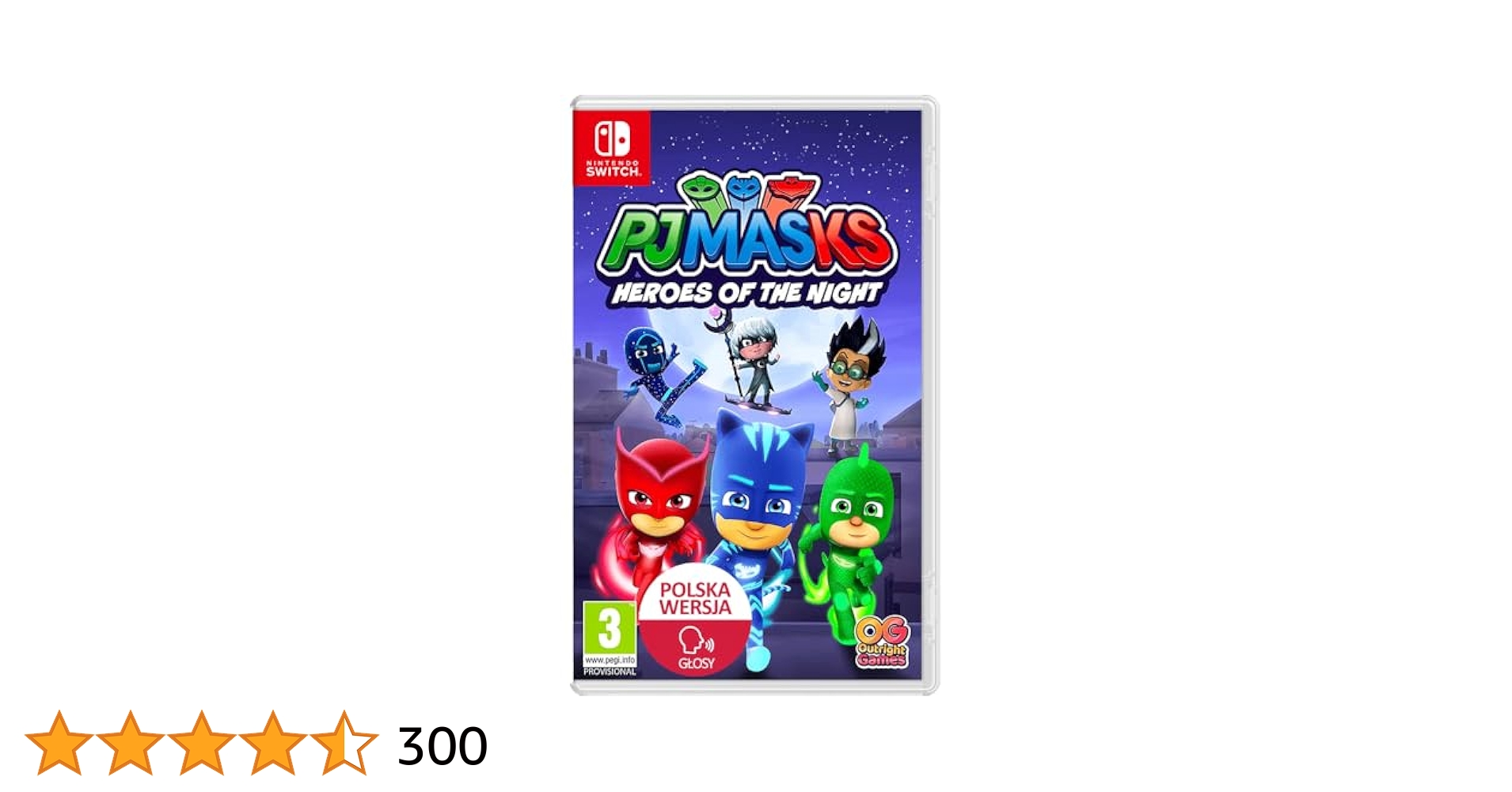 Amazon.com: PJ Masks: Heroes of The Night (Nintendo Switch
