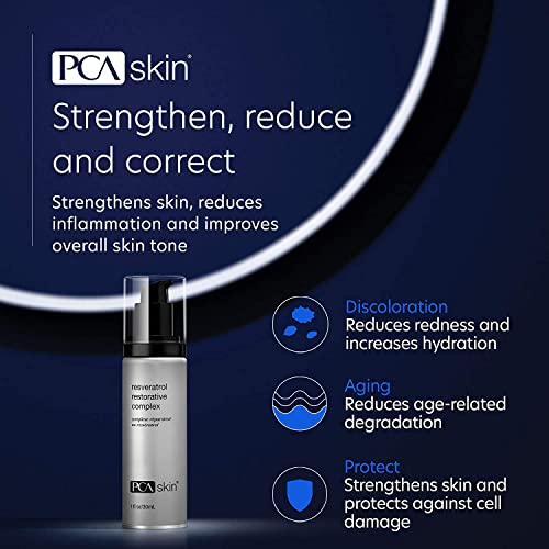 Pca Skin Resveratrol Restorative Anti Aging Face Serum - Advanced Antioxidant Dark Spot Corrector & Wrinkle Remover Treatment For All Skin Types (1 Fl Oz) #TOP2