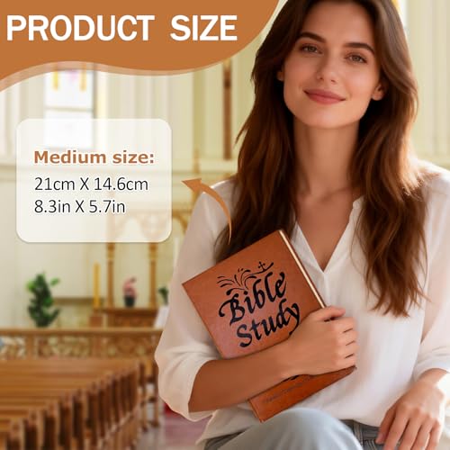 66-Page Bible Study Guides and Devotional Journal with Daily Scripture Quotes, Prayer Prompts, Cross-References, and Reflection Guides - A Comprehensive Year-Long Plan and Christian Gift - Image 3