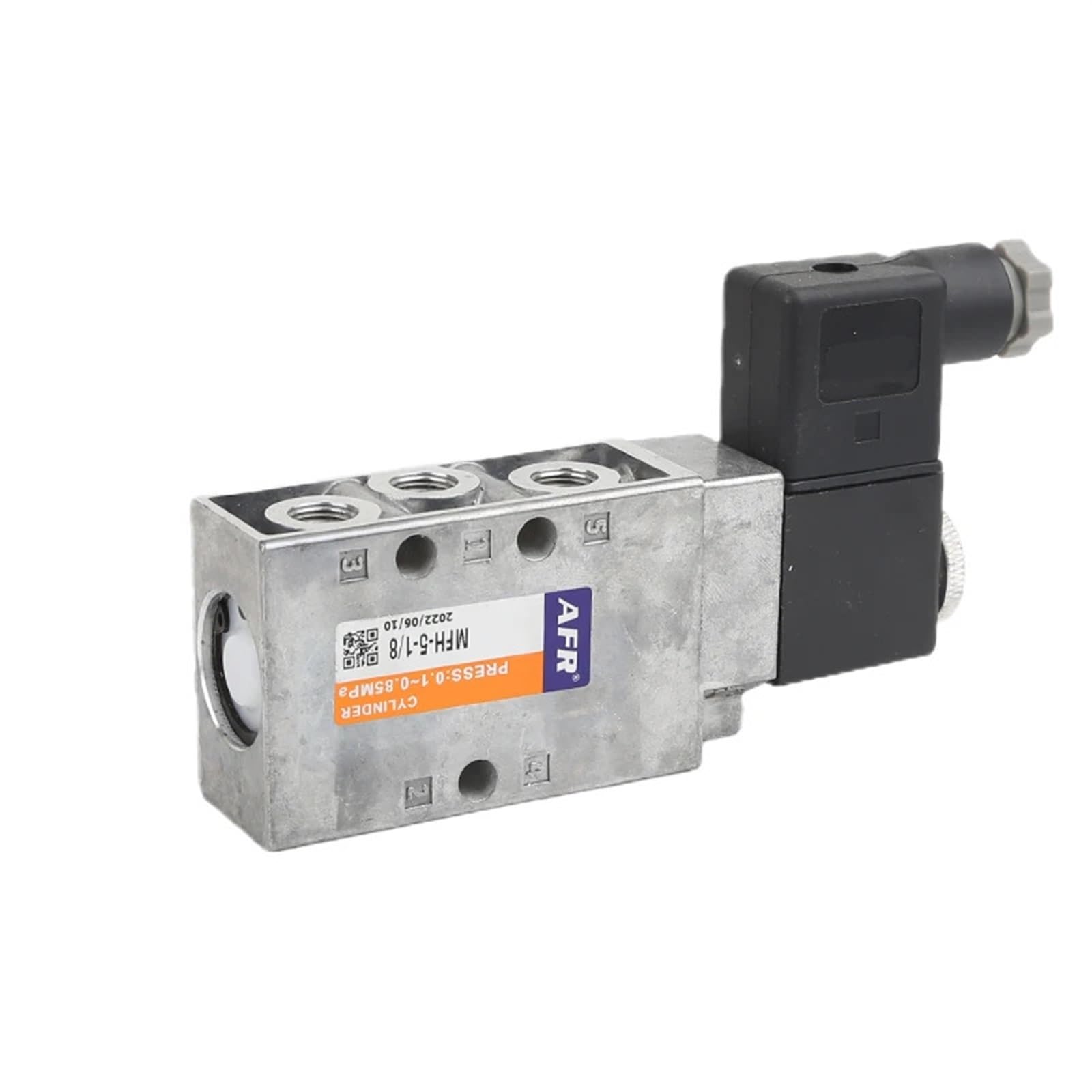 PXQCHAVLN MFH-5-1/4 MFH-5-1/8 MFH-5-1/4-B MFH-5-1/8-B DC24V DC220V Type Solenoid Valve Pneumatic Components(MFH-5-1 4-B AC220V)