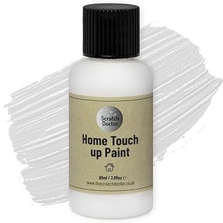Scratch Doctor Home Touch up Paint for Walls & Ceilings Satin Finish Emulsion Repair Scratches Scuffs Surface Marks Stains with Ease (White)