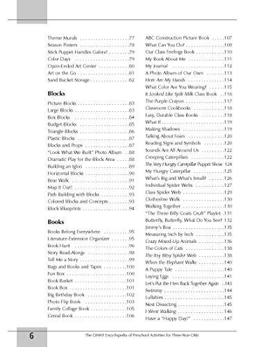 Giant Encyclopedia of Preschool Activities for
