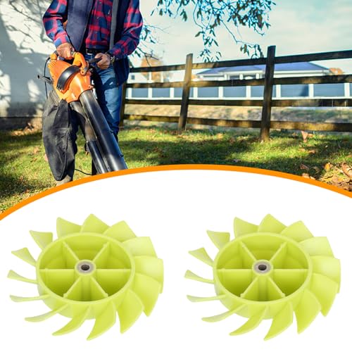 Mtanlo Gebläse für Homelite und Ryobi 18 V P2108 P21081 P21081VN P21081VNM Gebläse, Ersatz 529437003/529437004/529437001, 2 Stück