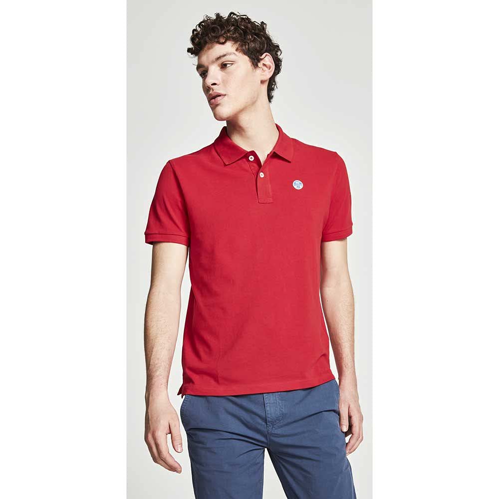 NORTH SAILS Polo S/S W/Logo Maglietta Polo Uomo (Pacco da 1)