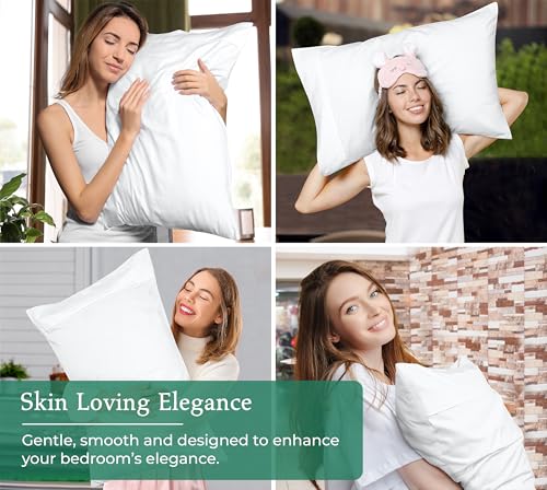 Image of Royale Linen White Pillowcase Set Of 12 - Standard 20 inchx26 inch Bed Pillow Cover - 1800 Brushed Microfiber -Wrinkle & Fade Resistant - Bulk Pillow Cases - Hotel Quality Pillowcase 12 Pack (Standard, White)