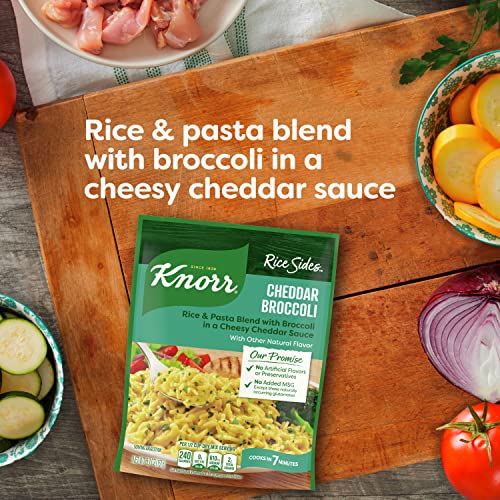 Image of Knorr Rice Sides Cheddar Broccoli, 5.7 Ounce (Pack of 6)