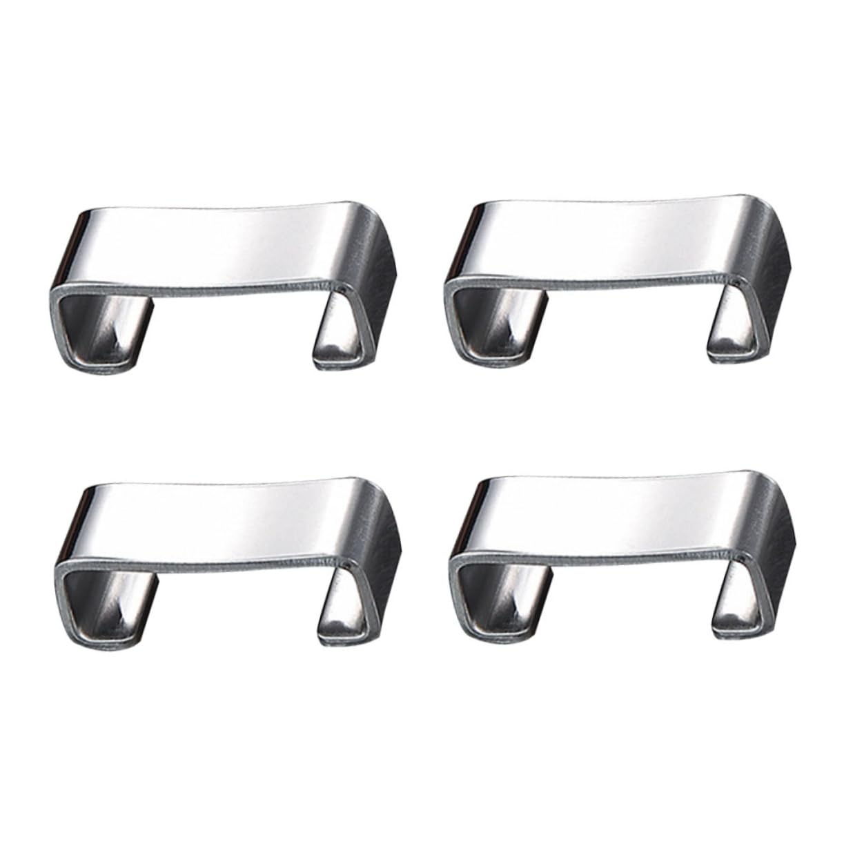 CONGARTENO 4pcs Stainless Steel Chopsticks Rest Fork Holder Chopsticks Stand Table Trays Decorative Table Tray Decor Cutlery Rest Flatware Stand Rest Table Holder Silver 304 Stainless Steel