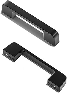 BUHO1991 10 pezzi 96 mm Maniglie per armadio da cucina con viti Maniglia per armadio in lega di zinco Maniglia per armadio Maniglia per porta Set per cassetti da cucina (10, 96mm)