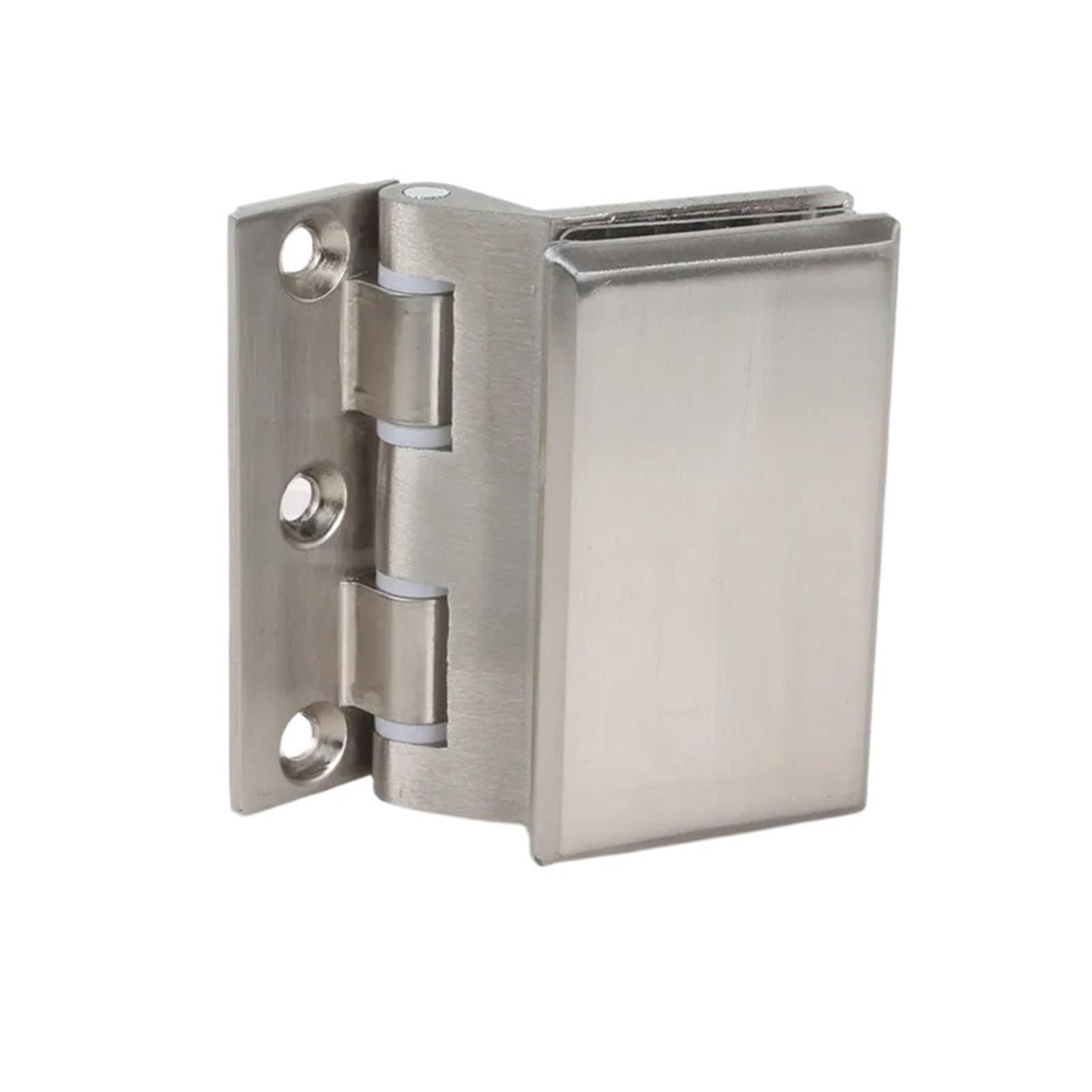 Kdhcvkz Silver 2Pcs Wall Mount Zinc Door Hinge 90 Degrees