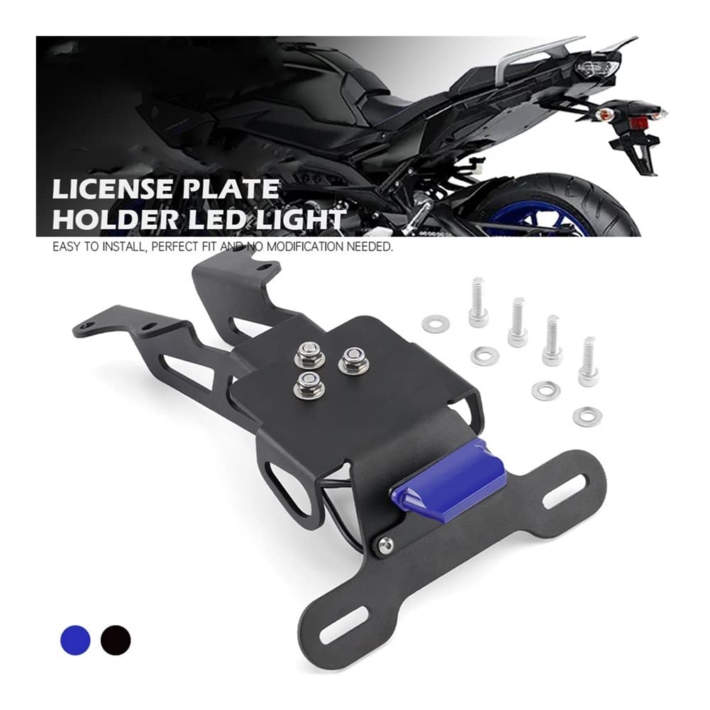 Support Plaque Immatriculation Yamaha Tracer 9/GT - Kit Tail Tidy GroFaTec