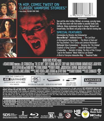 Image of Lost Boys, The (4K Ultra HD + Blu-ray)
