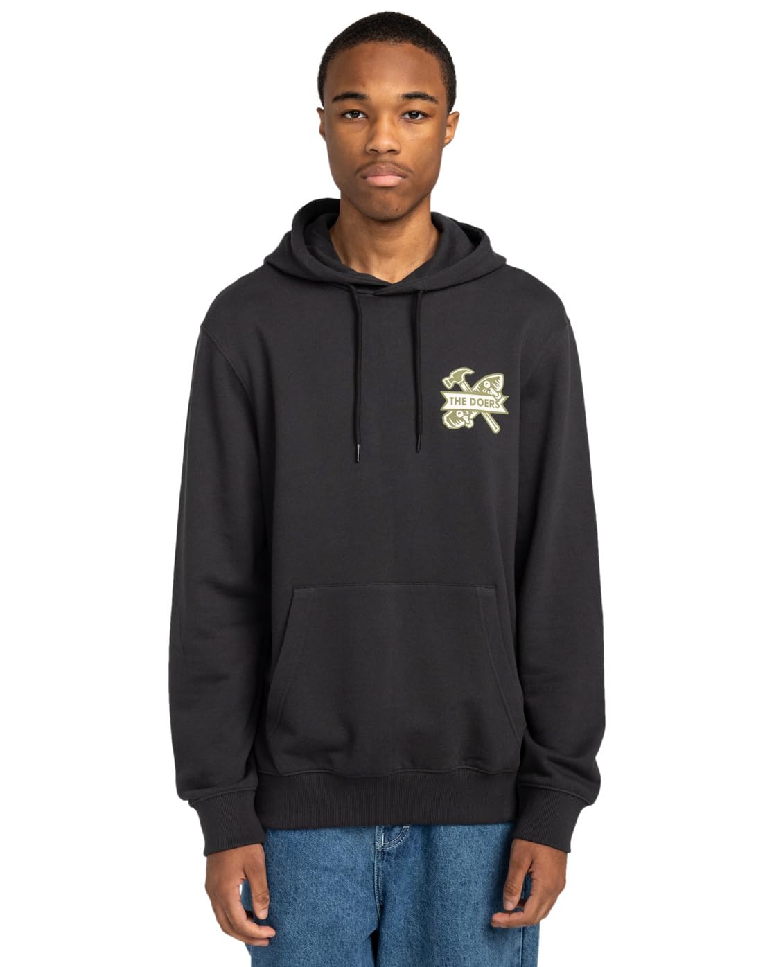 Element Timber Supply - Pullover Hoodie - Men - Black.
