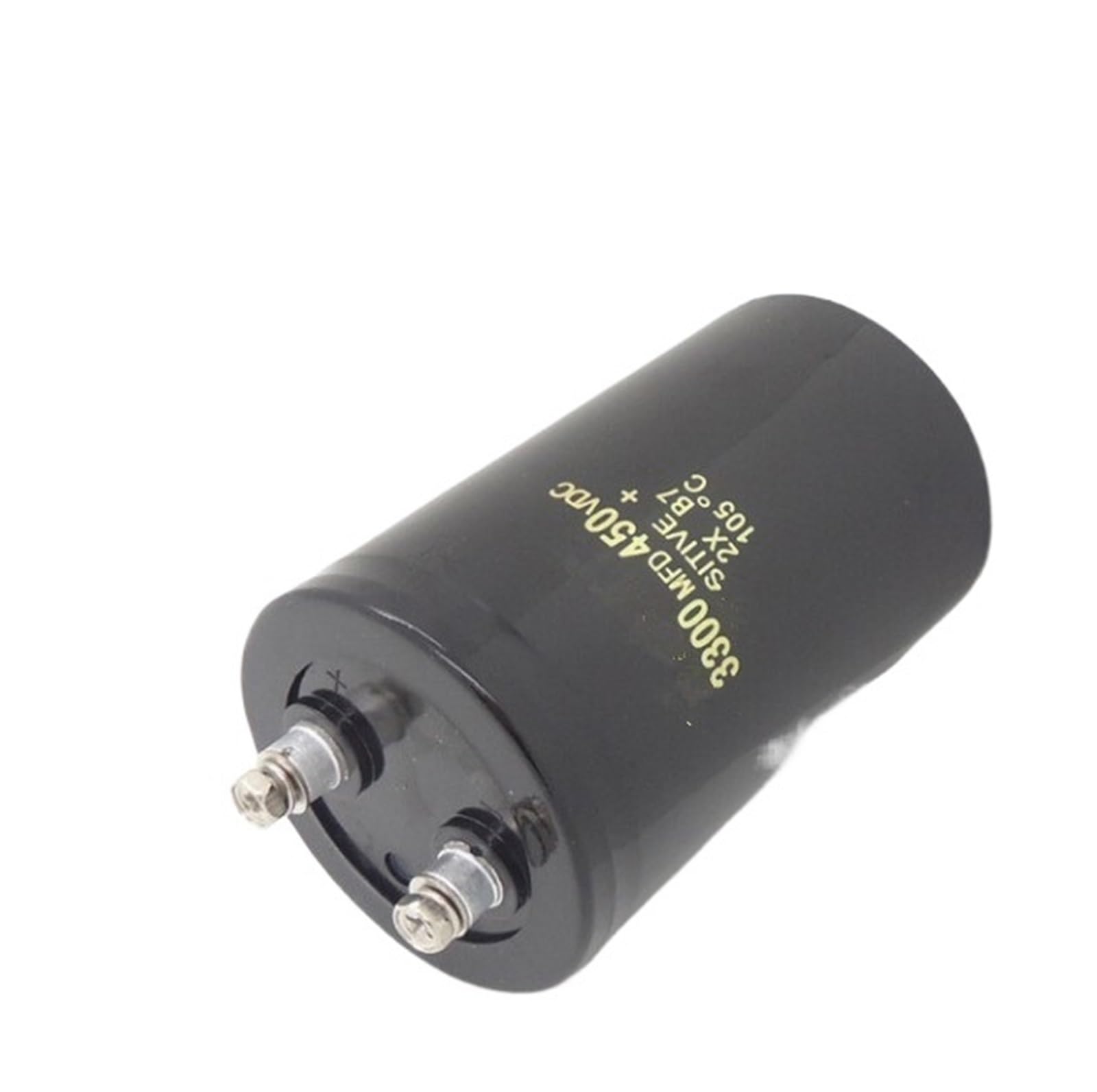 Condensador 450V 3300uf de aluminio MCSEROST componente para fuentes y rectificadores
