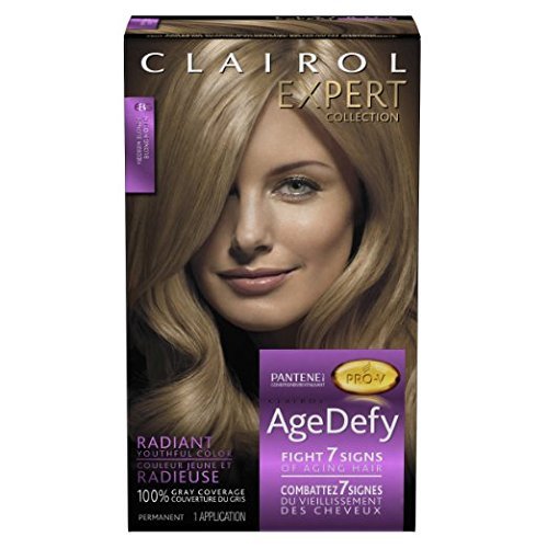 Clairol Age Defy Med Blnd Size 1kit Clairol Age Defy Medium Blonde #8 1kit