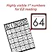 Royal Bingo Supplies EZ Readers Large-Format 8.5