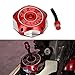AnXin - Tappo serbatoio carburante per moto Hon.da CRF250R 2004-2017 CRF250X 2004-2017 CRF450R 2002-2016 CRF450RX 2017-2018 XR80 88-89 XR250 86-04 XR650R 04-07 XR650L 86-03 TRX450R 04-09 rosso