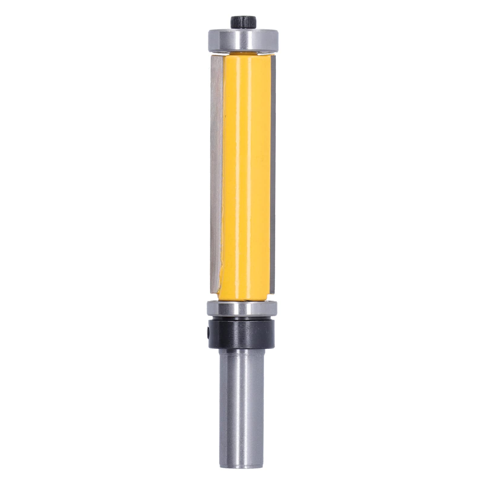 Respicefinem Flush Trim Router Bit 2in Shank 12mm Pattern Mit Oben Und Unten Doppel-Lager Schneidwerkzeug Carbide Tip Für Trimming Cutting Verschiedene Templates