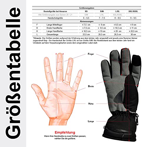 Beheizbare Skihandschuhe Aroma Season für Komfort und Wärme