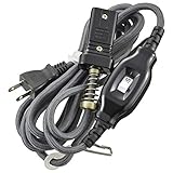 オーム電機 こたつコード こたつ用電源コード 交換コード 中間スイッチ付き ストレートプラグ 吊り下げフック付き 3m HS-KO3M-S22 00-1501 OHM