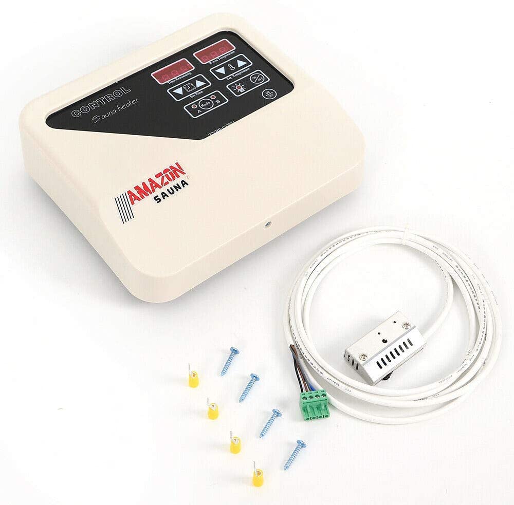 Commande Unité de Contrôle de chauffage pour sauna 3-9KW Réglage du temps de 40-105 °C 220V-245V
