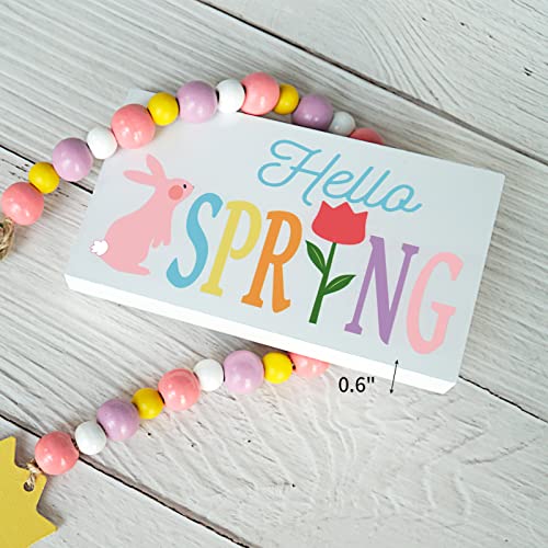 CRCZK-Spring-Easter-Decorations-6PCS-Easter-Bunny-Gnome-Tiered-Tray-Decor-Plush-Bunny-Easter-Gnome-Plush-Spring-Wood-Signs-Flower-Bead-Garland-Easter-Farmhouse-Kitchen-Table-Decor CRCZK Spring Easter Decorations 6PCS Easter Bunny Gnome Tiered Tray Decor Plush Bunny Easter Gnome Plush Spring Wood Signs Flower Bead Garland Easter Farmhouse Kitchen Table Decor