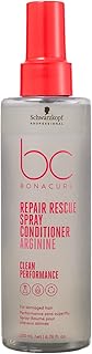 Schwarzkopf - Bonacure Acondicionador en Spray para Cabello Dañado Repair Rescue con Keratina Vegana 200ml, Protector de Calor, Aporta Suavidad y Brillo, Revierte 3 Años de Daño en una Aplicación