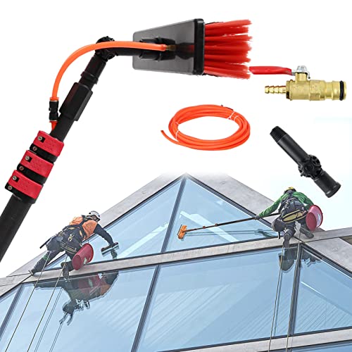 Nettoyeur de vitres télescopique pour nettoyer les vitres hautes sans échelle