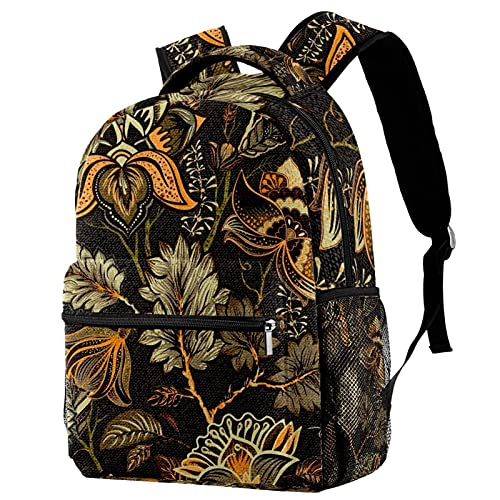 Sac à dos floral pour femme de grande capacité, idéal pour les sorties décontractées quotidiennes