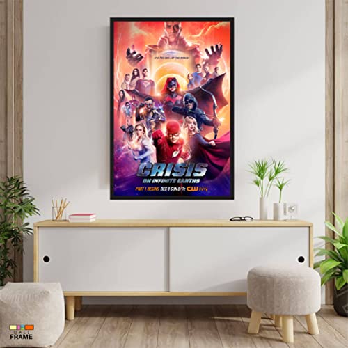 Quadro Pôster Série Crise nas Infinitas Terras 60x90C cw 2019