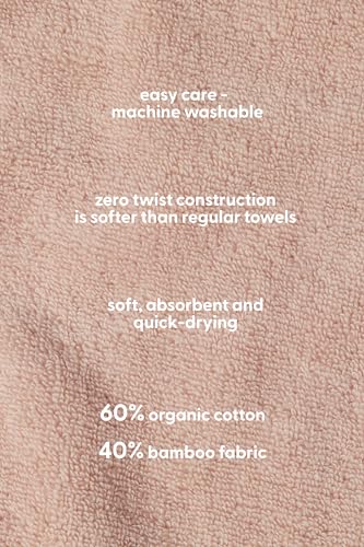 Image of MORI Baby Hooded Bath Towel in White and Grey for Infants - Unisex Soft Sheet - Cloth for Boys and Girls - 30 x 30 inch