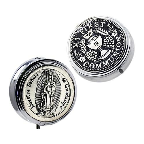 Caja de 2 uds Hushuwan, regalos for mujer, caja de regalo redonda, aleación de Zinc de viaje 236