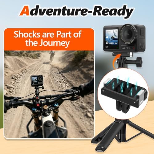 AGVEE Magnetic Quick Releases Mount for DJI Osmo Action 3/4/5 Pro — view 5
