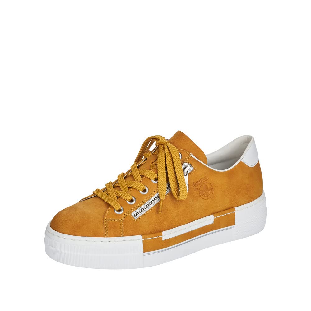 Rieker Damen N49C2 Sneaker, gelb,38 EU