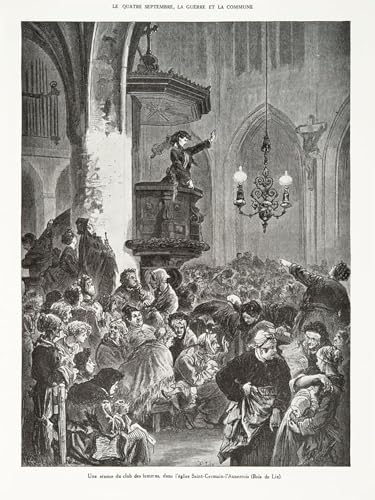 Affiche Club des Femmes par Frederic Theodore Lix impression sur toile salon 60x90cm