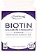 Price comparison product image Biotin Hair Growth Supplement |10000mcg | 185 Tablets (6-Month Supply) | for Healthy Hair, Nail and Skin Support by PureNature®