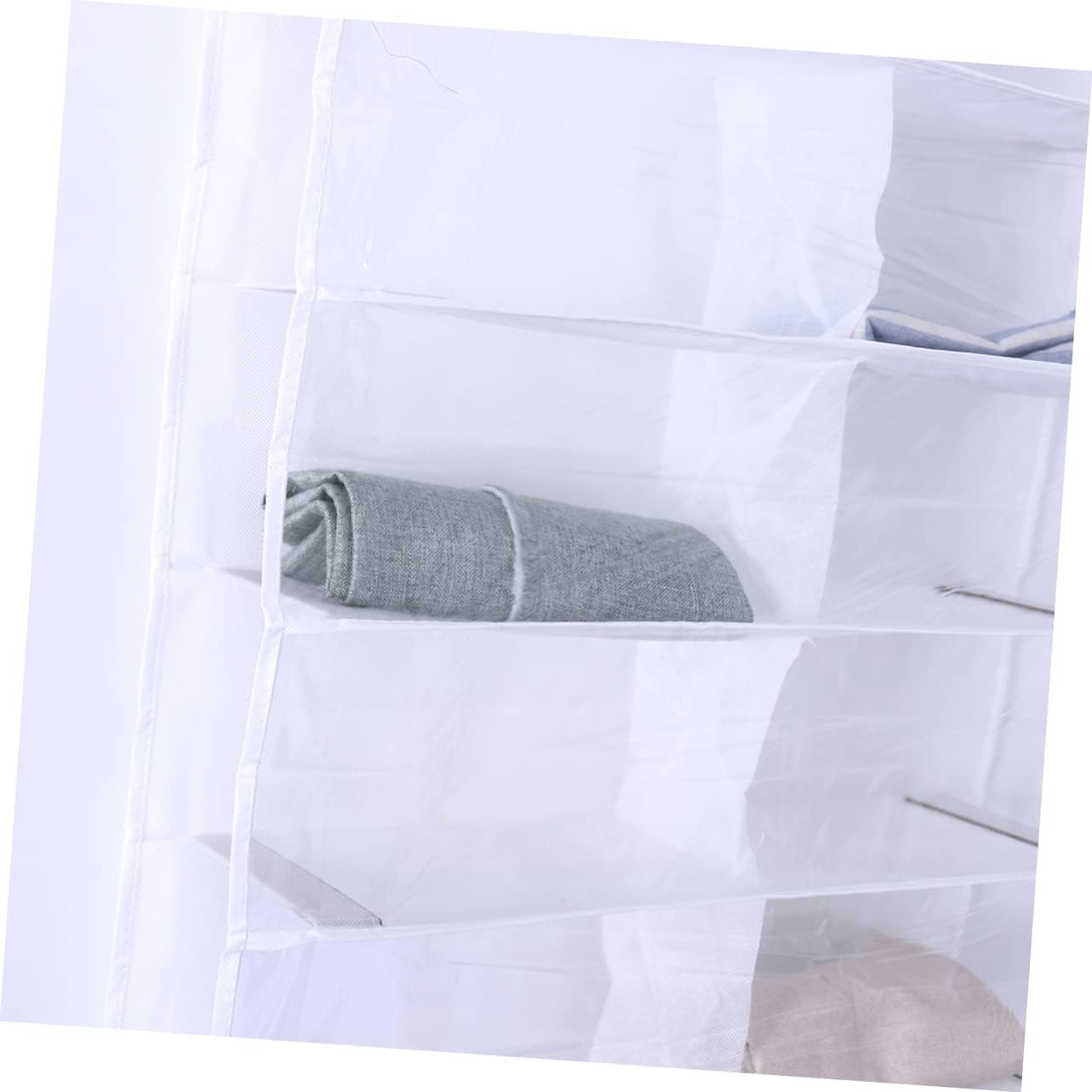 26 Pocket Door Shoe Organizer Storage Bag Space Saving Hanging Closet Rack for Shoes Sturdy Fabric Design for Entryway and Bedroom