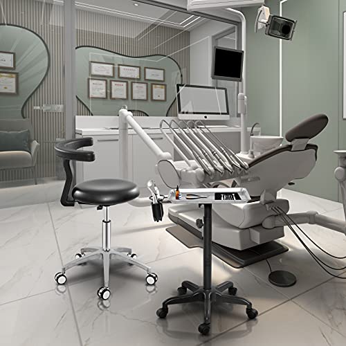 Coczeb Ergonomic Dentist Chair Medical Stool Rolling Chair Swivel Salon Chair Adjustable Hospital,Clinic,Dental Hygienis Tattoo thumb #1