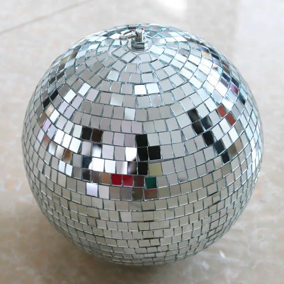 Bola Espejada MB20 de Mr. DJ, con vidrio espejado de alta calidad de 1/4 pulgada, ideal para fiestas, discotecas y eventos miniatura 6