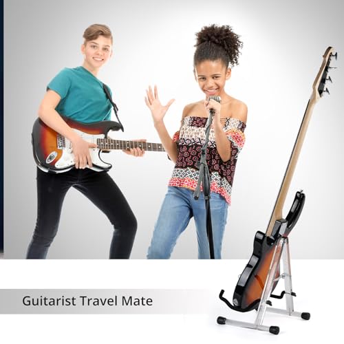 Support de guitare classique anti-rayures stand acrylique stable - 4