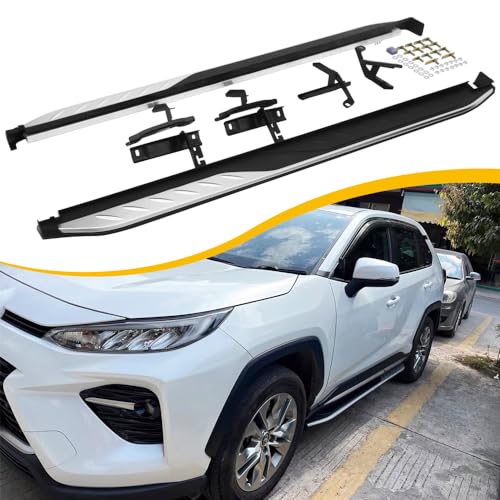 Estribos para Toyota RAV4 2019-2025 de aluminio miniatura 1