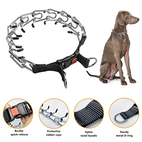 Dog No Pull Collar, Adjustable Dog Collar For Small Medium Large Dogs (Xl (Neck: 20"-23'' Weight: Around 90 Lbs)) #TOP1